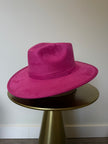 Big brim basic suede