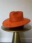 Big brim basic suede