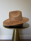 Big brim basic suede