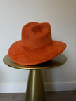 Suede cowboy hat
