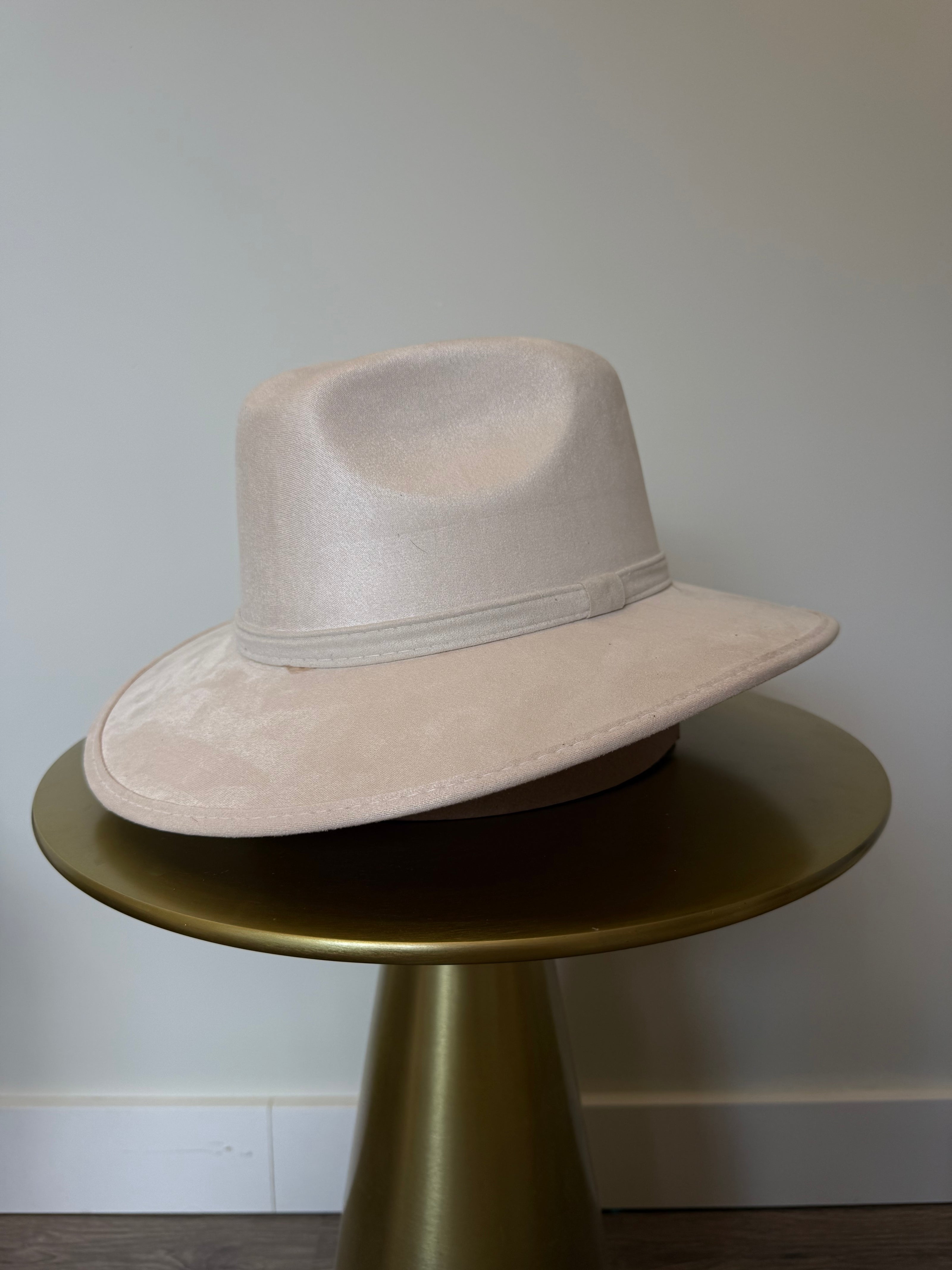 Suede cowboy hat