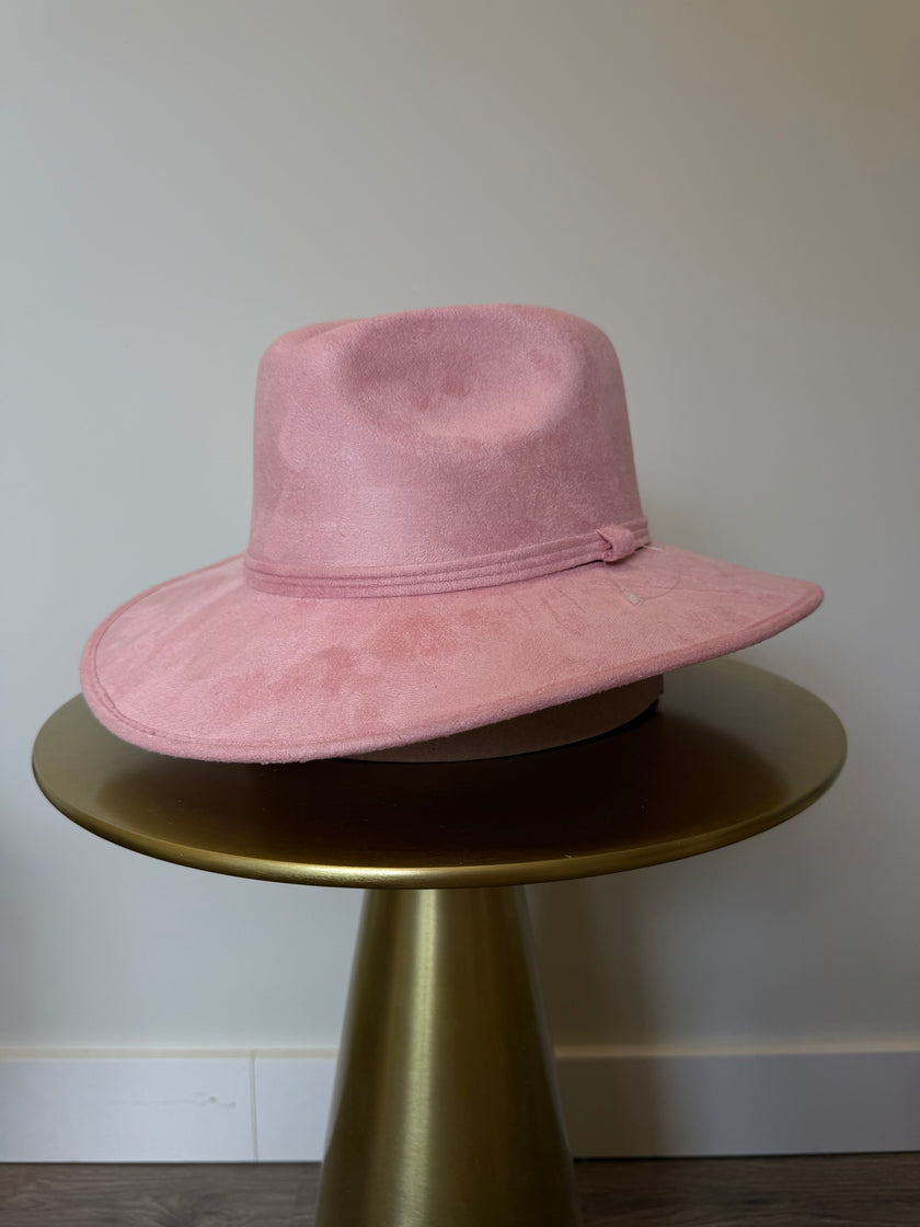 Suede cowboy hat