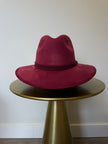 Suede cowboy hat