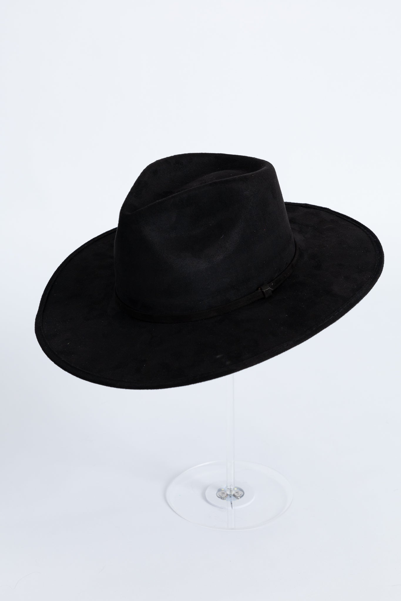 Big brim basic suede