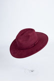 Big brim basic suede