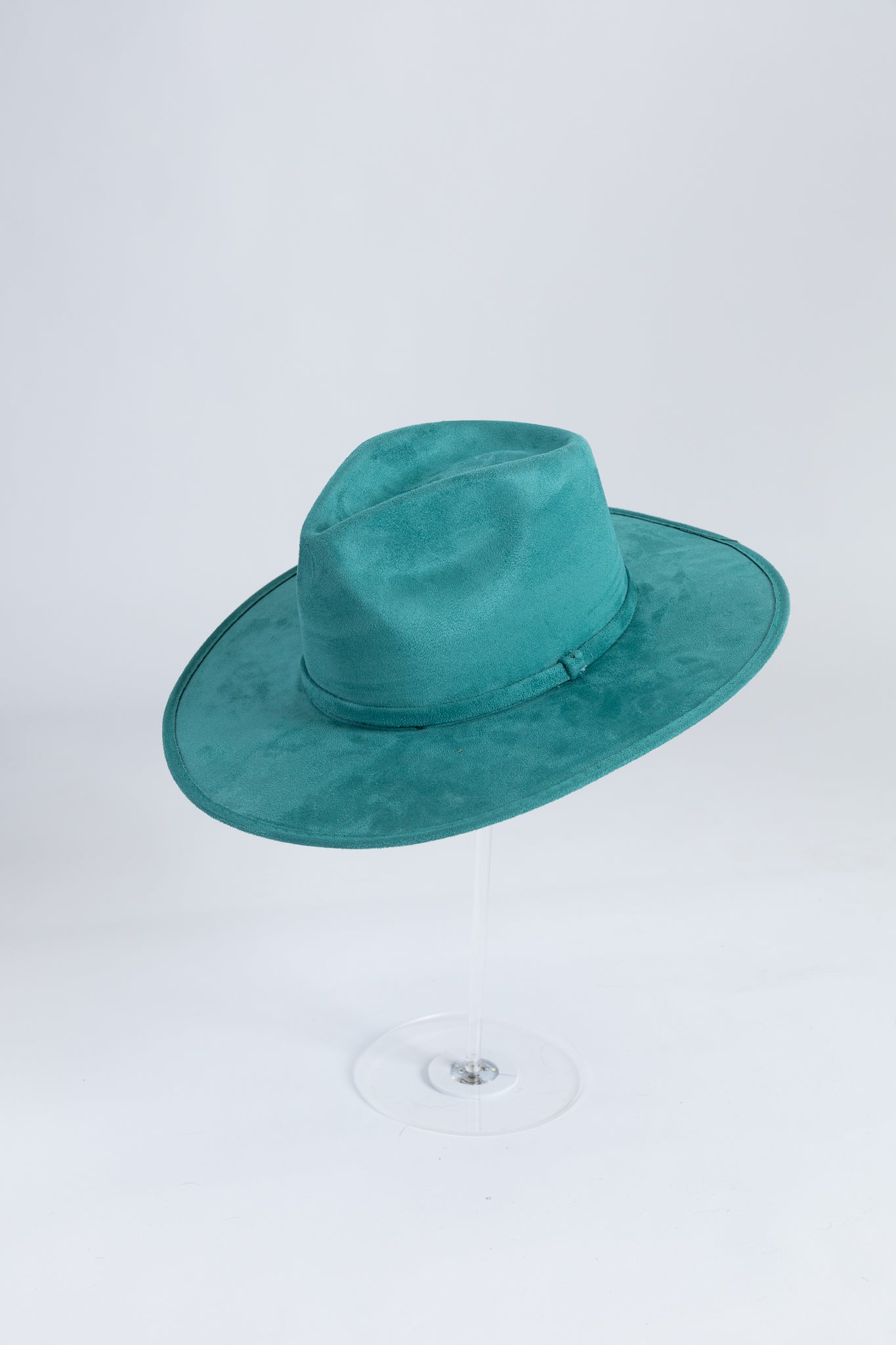 Big brim basic suede