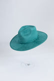 Big brim basic suede